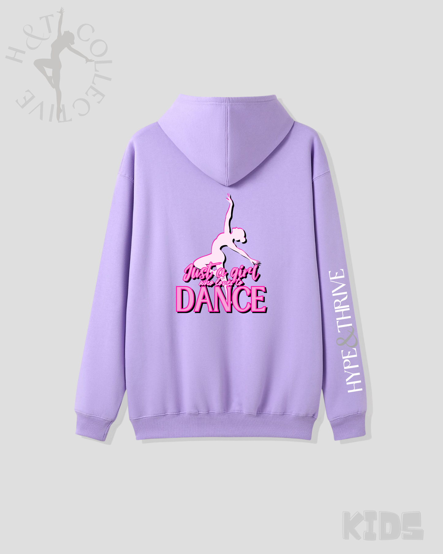 H&T Kids ZIP Hoodie - Loves to Dance