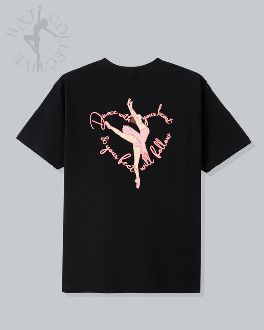 H&T Teens TShirt - Dance with your heart
